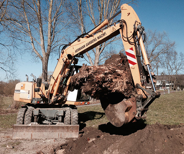 Mobilbagger Liebherr 314